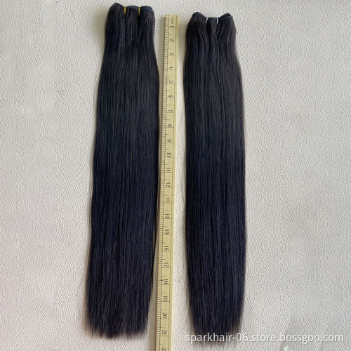 Vietnamese Super Double Drawn Virgin Mink Raw Unprocessed Human Hair Weave Extensions Remy Bone Straight Human Hair Vendors